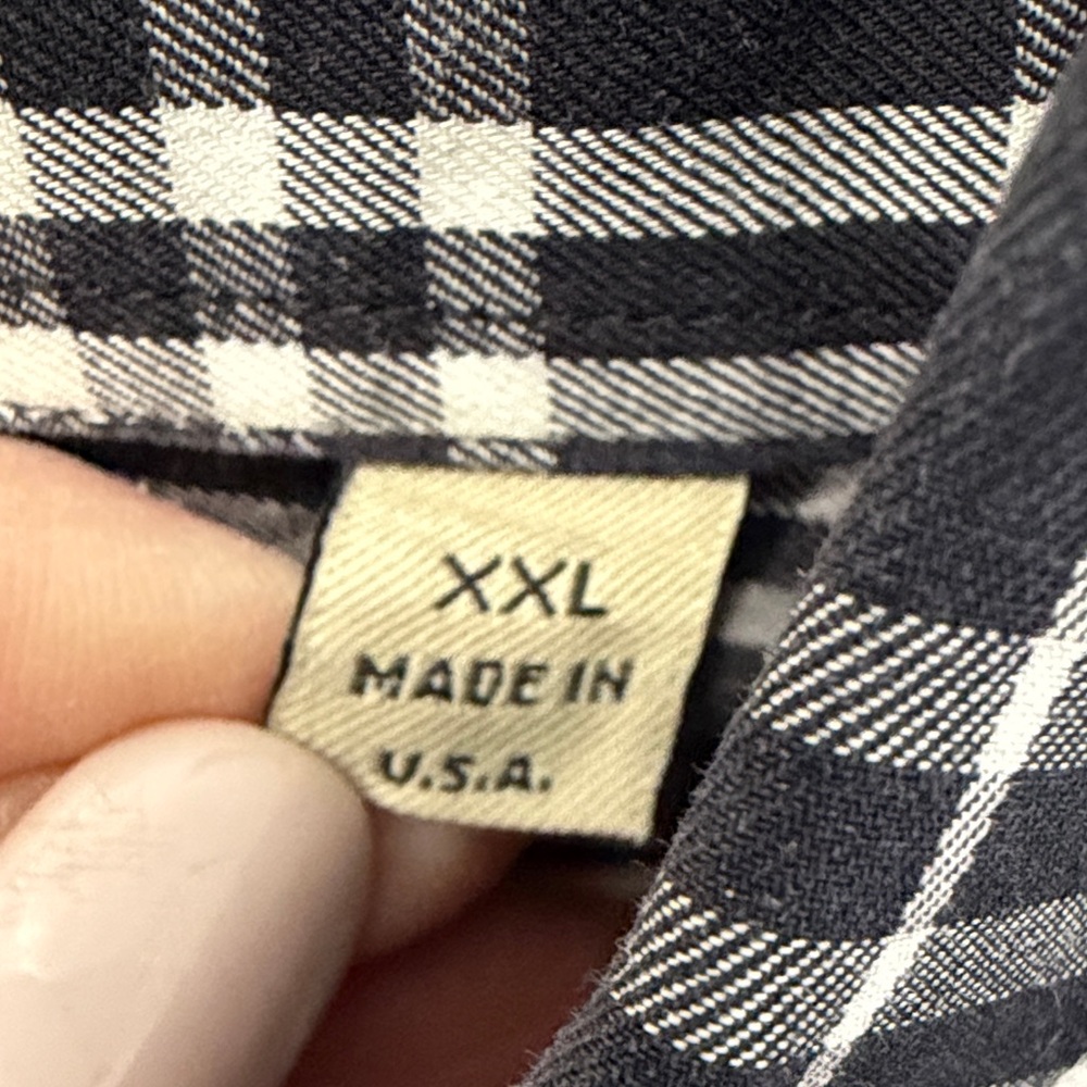 Burberry London Plaid Button Down Shirt | Men’s XXL | Vintage Era | Authentic - Picture 4 of 8